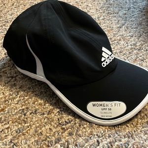 Women’s super lite cap, black, women’s fit UPF 50